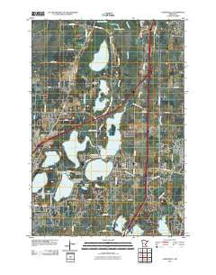 Centerville Minnesota Historical topographic map, 1:24000 scale, 7.5 X 7.5 Minute, Year 2010