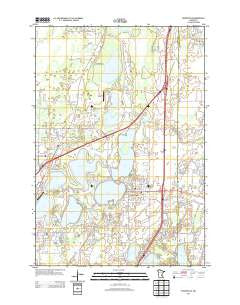 Centerville Minnesota Historical topographic map, 1:24000 scale, 7.5 X 7.5 Minute, Year 2013
