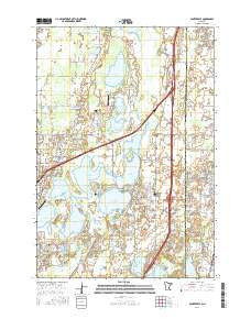 Centerville Minnesota Current topographic map, 1:24000 scale, 7.5 X 7.5 Minute, Year 2016