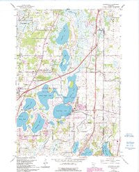 Centerville Minnesota Historical topographic map, 1:24000 scale, 7.5 X 7.5 Minute, Year 1967