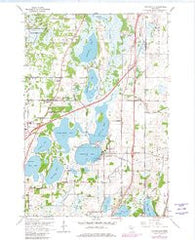 Centerville Minnesota Historical topographic map, 1:24000 scale, 7.5 X 7.5 Minute, Year 1967