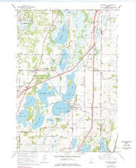 Centerville Minnesota Historical topographic map, 1:24000 scale, 7.5 X 7.5 Minute, Year 1967