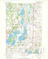 Centerville Minnesota Historical topographic map, 1:24000 scale, 7.5 X 7.5 Minute, Year 1967