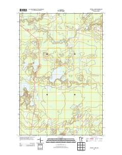 Central Lakes Minnesota Historical topographic map, 1:24000 scale, 7.5 X 7.5 Minute, Year 2013