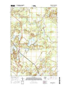 Central Lakes Minnesota Current topographic map, 1:24000 scale, 7.5 X 7.5 Minute, Year 2016