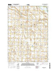 Cerro Gordo Minnesota Current topographic map, 1:24000 scale, 7.5 X 7.5 Minute, Year 2016