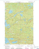 Chad Lake Minnesota Historical topographic map, 1:24000 scale, 7.5 X 7.5 Minute, Year 1956