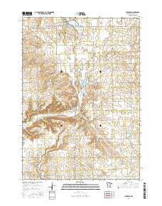 Chandler Minnesota Current topographic map, 1:24000 scale, 7.5 X 7.5 Minute, Year 2016