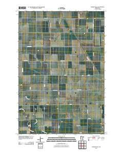 Charlesville Minnesota Historical topographic map, 1:24000 scale, 7.5 X 7.5 Minute, Year 2010
