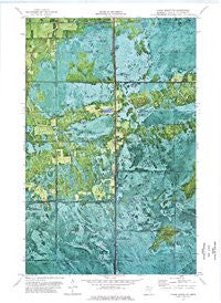 Chase Brook NE Minnesota Historical topographic map, 1:24000 scale, 7.5 X 7.5 Minute, Year 1973