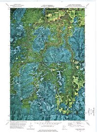 Chase Brook Minnesota Historical topographic map, 1:24000 scale, 7.5 X 7.5 Minute, Year 1973