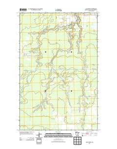 Chase Brook Minnesota Historical topographic map, 1:24000 scale, 7.5 X 7.5 Minute, Year 2013