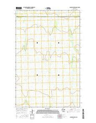 Chase Brook SW Minnesota Current topographic map, 1:24000 scale, 7.5 X 7.5 Minute, Year 2016
