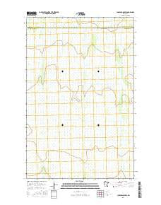 Chase Brook SW Minnesota Current topographic map, 1:24000 scale, 7.5 X 7.5 Minute, Year 2016