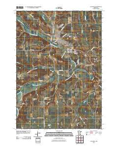 Chatfield Minnesota Historical topographic map, 1:24000 scale, 7.5 X 7.5 Minute, Year 2010