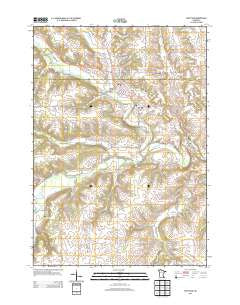 Chatfield Minnesota Historical topographic map, 1:24000 scale, 7.5 X 7.5 Minute, Year 2013
