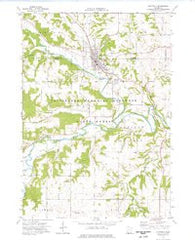 Chatfield Minnesota Historical topographic map, 1:24000 scale, 7.5 X 7.5 Minute, Year 1974