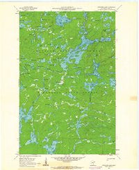 Cherokee Lake Minnesota Historical topographic map, 1:24000 scale, 7.5 X 7.5 Minute, Year 1960