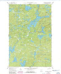 Cherokee Lake Minnesota Historical topographic map, 1:24000 scale, 7.5 X 7.5 Minute, Year 1960