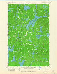 Cherokee Lake Minnesota Historical topographic map, 1:24000 scale, 7.5 X 7.5 Minute, Year 1960