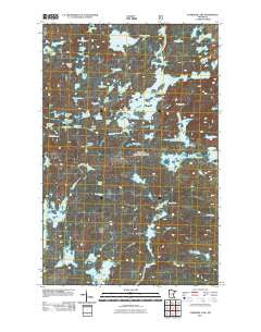 Cherokee Lake Minnesota Historical topographic map, 1:24000 scale, 7.5 X 7.5 Minute, Year 2011