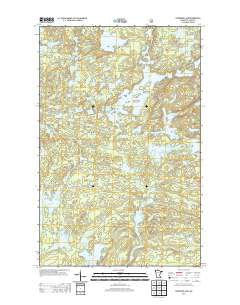 Cherokee Lake Minnesota Historical topographic map, 1:24000 scale, 7.5 X 7.5 Minute, Year 2013