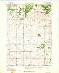 Cherry Grove Minnesota Historical topographic map, 1:24000 scale, 7.5 X 7.5 Minute, Year 1965