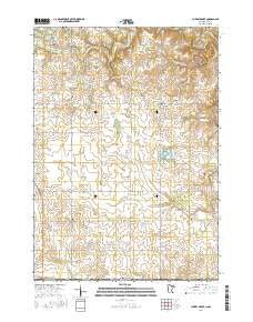 Cherry Grove Minnesota Current topographic map, 1:24000 scale, 7.5 X 7.5 Minute, Year 2016