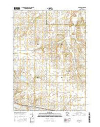 Chester Minnesota Current topographic map, 1:24000 scale, 7.5 X 7.5 Minute, Year 2016