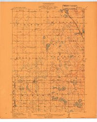 Chokio Minnesota Historical topographic map, 1:62500 scale, 15 X 15 Minute, Year 1912