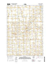 Churchill Minnesota Current topographic map, 1:24000 scale, 7.5 X 7.5 Minute, Year 2016