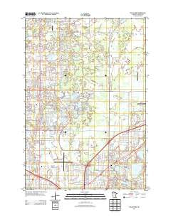 Circle Pines Minnesota Historical topographic map, 1:24000 scale, 7.5 X 7.5 Minute, Year 2013