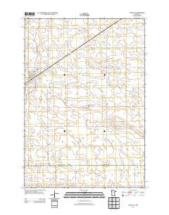 Clara City Minnesota Historical topographic map, 1:24000 scale, 7.5 X 7.5 Minute, Year 2013