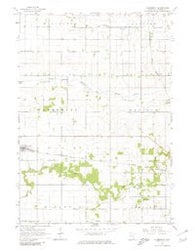 Claremont Minnesota Historical topographic map, 1:24000 scale, 7.5 X 7.5 Minute, Year 1965