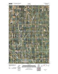 Clarissa Minnesota Historical topographic map, 1:24000 scale, 7.5 X 7.5 Minute, Year 2010
