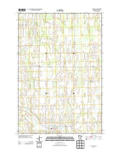 Clarissa Minnesota Historical topographic map, 1:24000 scale, 7.5 X 7.5 Minute, Year 2013