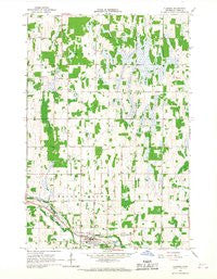 Clarissa Minnesota Historical topographic map, 1:24000 scale, 7.5 X 7.5 Minute, Year 1966