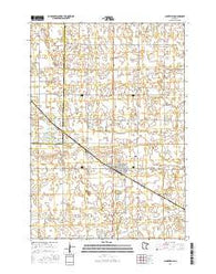 Clarkfield Minnesota Current topographic map, 1:24000 scale, 7.5 X 7.5 Minute, Year 2016