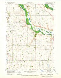 Clarkfield NE Minnesota Historical topographic map, 1:24000 scale, 7.5 X 7.5 Minute, Year 1965