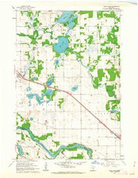 Clear Lake Minnesota Historical topographic map, 1:24000 scale, 7.5 X 7.5 Minute, Year 1961