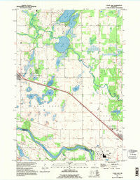 Clear Lake Minnesota Historical topographic map, 1:24000 scale, 7.5 X 7.5 Minute, Year 1991