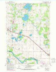 Clear Lake Minnesota Historical topographic map, 1:24000 scale, 7.5 X 7.5 Minute, Year 1961