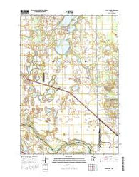 Clear Lake Minnesota Current topographic map, 1:24000 scale, 7.5 X 7.5 Minute, Year 2016