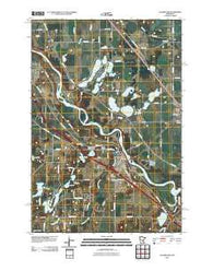 Clearwater Minnesota Historical topographic map, 1:24000 scale, 7.5 X 7.5 Minute, Year 2010