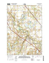 Clearwater Minnesota Current topographic map, 1:24000 scale, 7.5 X 7.5 Minute, Year 2016
