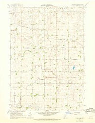 Clements SE Minnesota Historical topographic map, 1:24000 scale, 7.5 X 7.5 Minute, Year 1967