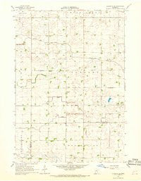 Clements SE Minnesota Historical topographic map, 1:24000 scale, 7.5 X 7.5 Minute, Year 1967