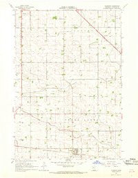 Clements Minnesota Historical topographic map, 1:24000 scale, 7.5 X 7.5 Minute, Year 1967