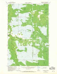 Clementson SE Minnesota Historical topographic map, 1:24000 scale, 7.5 X 7.5 Minute, Year 1968