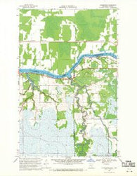 Clementson Minnesota Historical topographic map, 1:24000 scale, 7.5 X 7.5 Minute, Year 1968